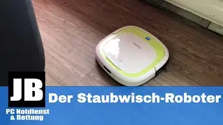 ECOVACS Deebot Slim Staubwisch-Roboter Test. Erste Erfahrung des Saugroboters inklusive unboxing