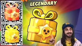 Free Gift 🎁 New Legendary Present Secret QR Code - Brawl Stars