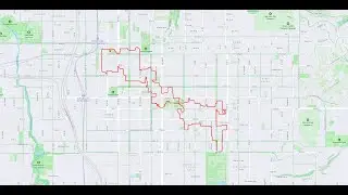 Strava Flyover - The Gold Line