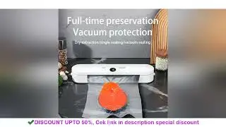 Xiaomi Automatic Vacuum Sealer Machine For Food Storage With 10pcs Free Food Saver Bags Sealing
