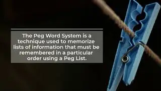 Peg Word Systems