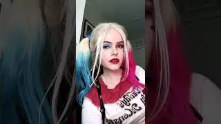 Harley Quinn got my phone again #cosplay #harleyquinn #transformation