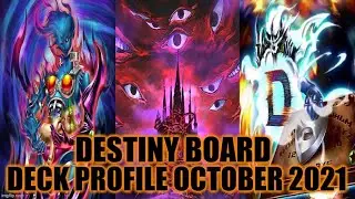DESTINY BOARD DARK NECROFEAR DECK PROFILE (OCTOBER 2021) YUGIOH!