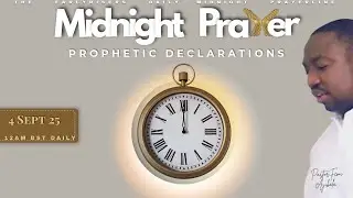 Divine  | Commanding The Day Midnight Prayer Live | AGRESSIVE PRAYER | Morning Prayer