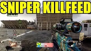 Black ops 2 SNIPER KILLFEED | Call of duty Episode