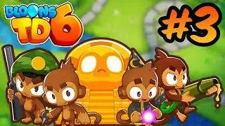 Bloons TD 6 No Commentary Gameplay | Satisfying Tower Defense #3