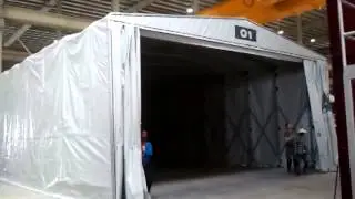 Retractable Curing Tent - Expanding (Kraft Curing Systems)