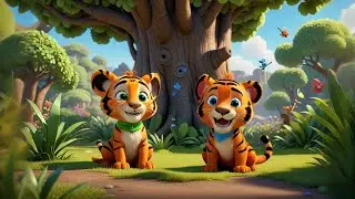 Three Tiny Tigers Count by Twos | Skip Counting Song for Kids | Learn Numbers with Nursery Rhymes