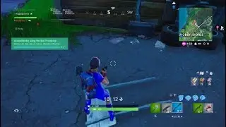 Fortnite FortByte #58 Location - accessible By Using The Sad Trombone Emote north end Snobby Shores