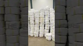 Polypropylene PP Danline Rope 200 Yard White & Blue Manufacturer From -THE GREAT POLYMERS/INDIA