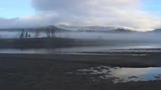 Scenic Landscape South Thompson River Secwepemc Territory in British Columbia CANADA