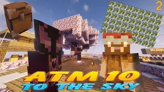 Upgraded storage, Mystical agriculture and more | Minecraft: ATM 10 To the Sky | Ep. 2