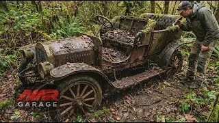 Relaxing ASMR Vintage Car Restoration | Franklin Automobile 1902 Full Rebuild From The Fores