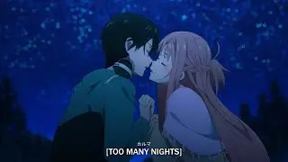 Pendxng, hateclay & jDV - Too Many Nights (Lyrics / AMV)