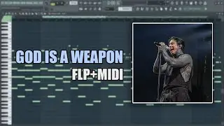 Falling In Reverse - God Is A Weapon (MIDI + FLP) (FL Studio Piano Tutorial / Cover)