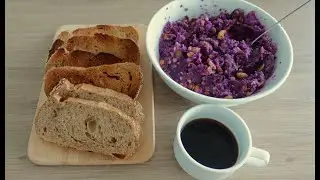 MUST TRY! Nutty Mashed Purple Sweet Potato Spread &ndash; Simple and Nutritious (VEGAN)
