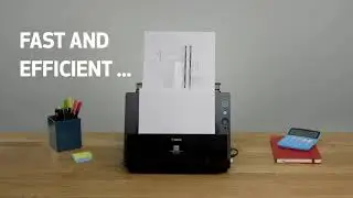 Canon imageFORMULA DR-C225 II Document Scanner Product Tour