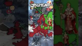 Is there Saint Nicholas in your country? ##mapper #shorts #mapchart #europe #historicalmaps