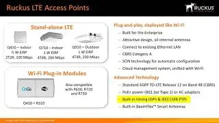 Предложение Ruckus CBRS Private LTE