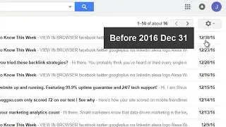 In Gmail, How to Search Email by Date Range