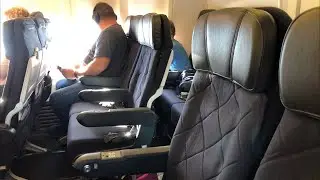 (Flat bed!!) QANTAS B737 ECONOMY Class: QF663 Brisbane to Adelaide