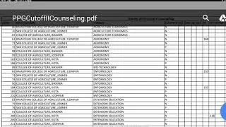 JET PRE PG 2019 2nd Counseling CUT OFF MARKS