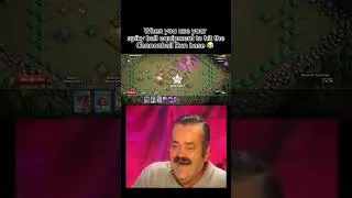 When you use your spiky ball equipment to hit the Cannonball Run base 😂💥 #clashofclans #gaming