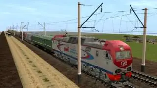 Запуск ПС в TRAINZ 2012/ ЭП2К-036