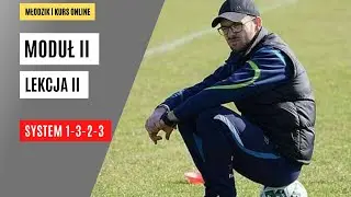 [KURS MŁODZIK] MODUŁ II | Lekcja II:  System gry 1-3-2-3