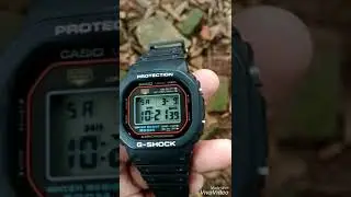 gshock dw 5000c-1A first generation 1983
