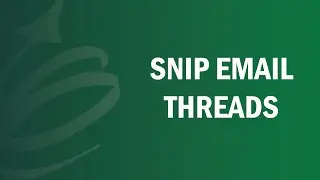 Snip Email Threads | Remote Leadership Institute
