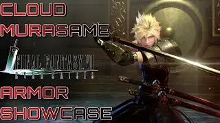 CLOUD MURASAME ARMOR SHOWCASE | Final Fantasy 7 Ever Crisis (Closed Beta Test)
