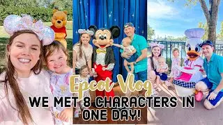 Meeting Characters at Epcot 2022 | Epcot Vlog | Disney World Vlog