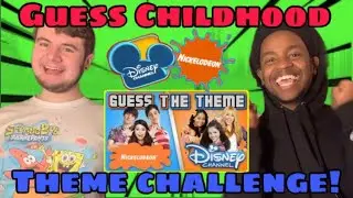 Guess CHILDHOOD Theme Songs CHALLENGE!