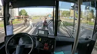 Autobusem po Warszawie 10 - Linia 303 - Solaris Urbino 12 III #1400 MZA Warszawa