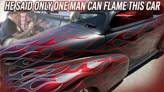 Flamed Legacy: Deep Candy Flames on a Rare 48 Chevy Ute