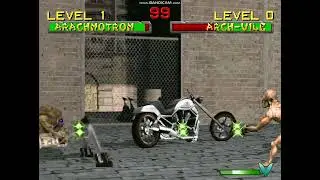 MUGEN - Arachnotron vs. Arch-Vile [Doom II Fight]