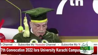 Isra University Karachi Campus, 7th Convocation 2022