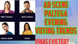 Bigg boss 14 voting trend today bigg boss 14 latest evening trends Ab scene paltega #biggboss14