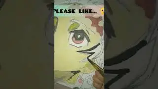 Let's draw Tanjiro...#demon slayer#anime#tanjiro