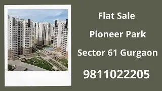 Flat Sale Pioneer Park Sector 61 Gurgaon 9811022205