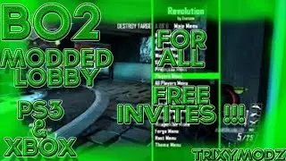 CRAZY BO2 MODDED LOBBY W/D SUBSCRIBERS - FOR ALL WITH FREE INVITES PS3 !!!!