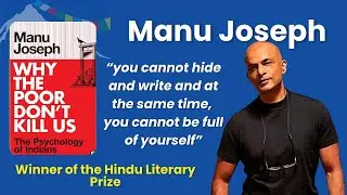 Writing is not about Excellence, It is a talent for curated humility #FirstDraftClub | Manu Joseph
