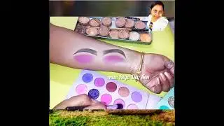 beautiful hot pink #eye makeup tutorial@RiyaDeySen