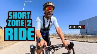 Short HR Zone 2 Ride | Visited abandoned house near the river