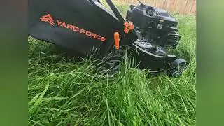$200 Lawn Mower VS The Jungle!!! Yard Force Petrol Lawn Mower Review