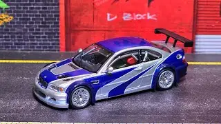BMW M3 E46 GTR - NFS MW - DCM - Ghost Player - Unboxing.