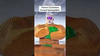 Sponge Bob in tekken8 #tekken8 #tekkencustomization #spongebobsquarepants #meme #squidward