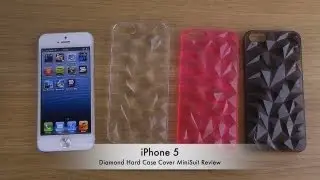 iPhone 5 - Diamond Hard Case Cover MiniSuit Review