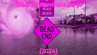 Track Of Hurricane Beryl (2024)